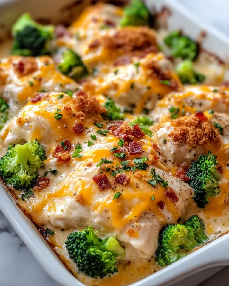 Homemade Cheesy Smothered Chicken and Broccoli Bake photo