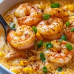Homemade Creamy Cajun Shrimp and Corn Chowder recipe photo