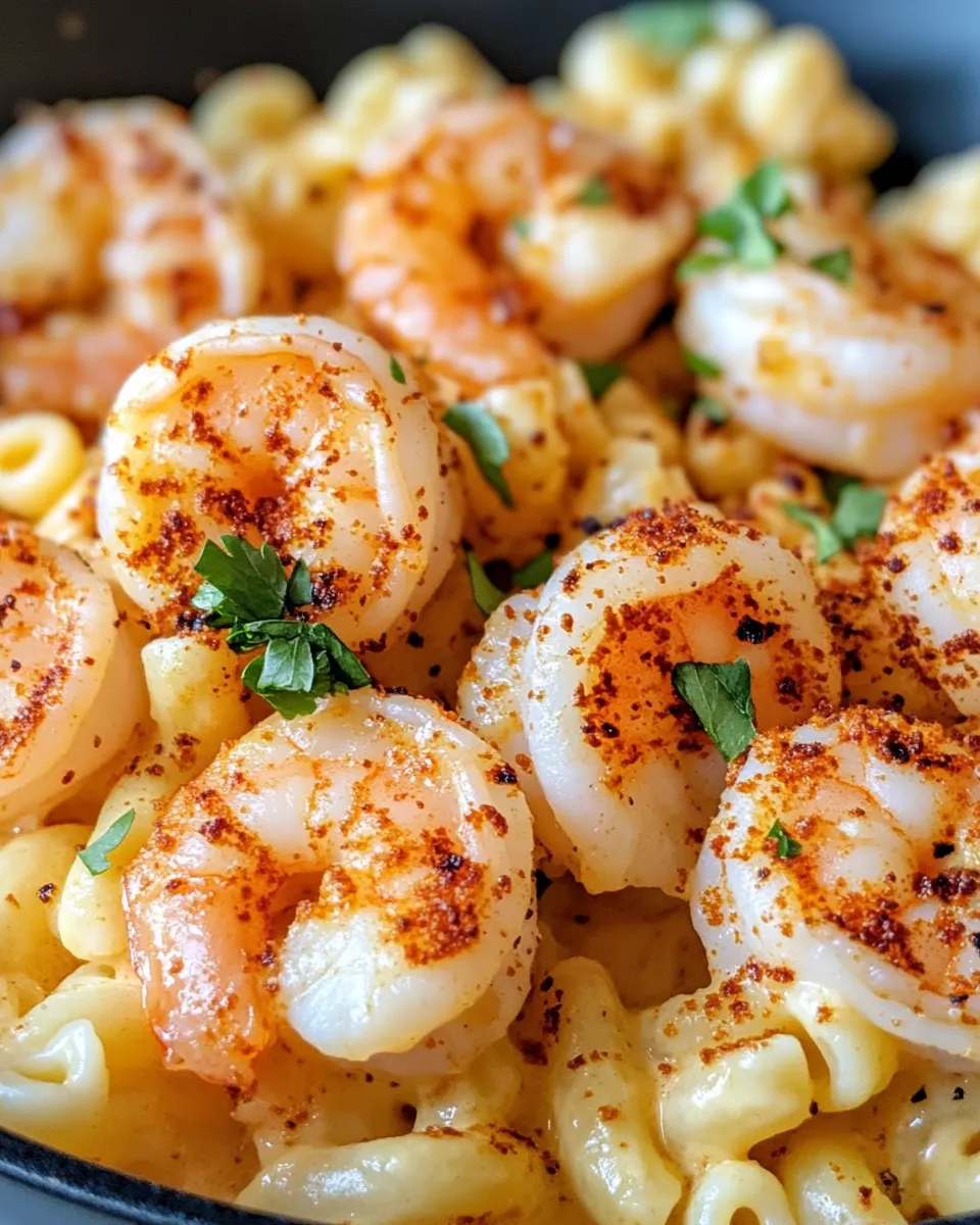 Classic Creamy Chipotle Shrimp Mac image