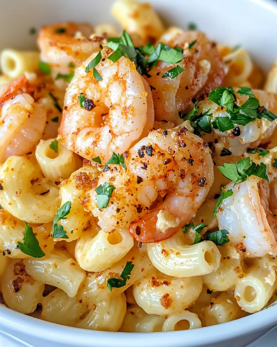 Delicious Creamy Chipotle Shrimp Mac dish photo