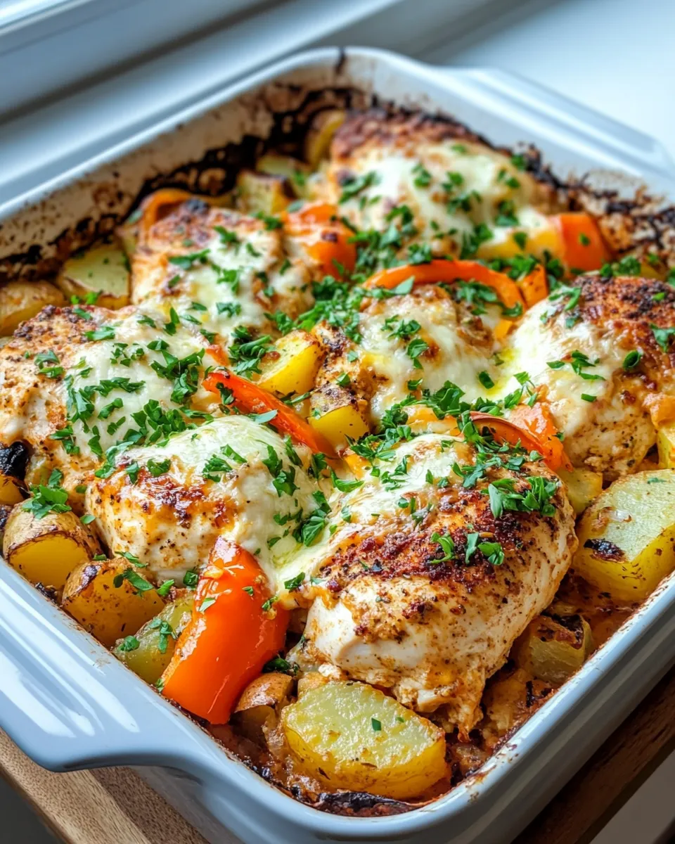 Classic Ranch Chicken and Potato Bake image
