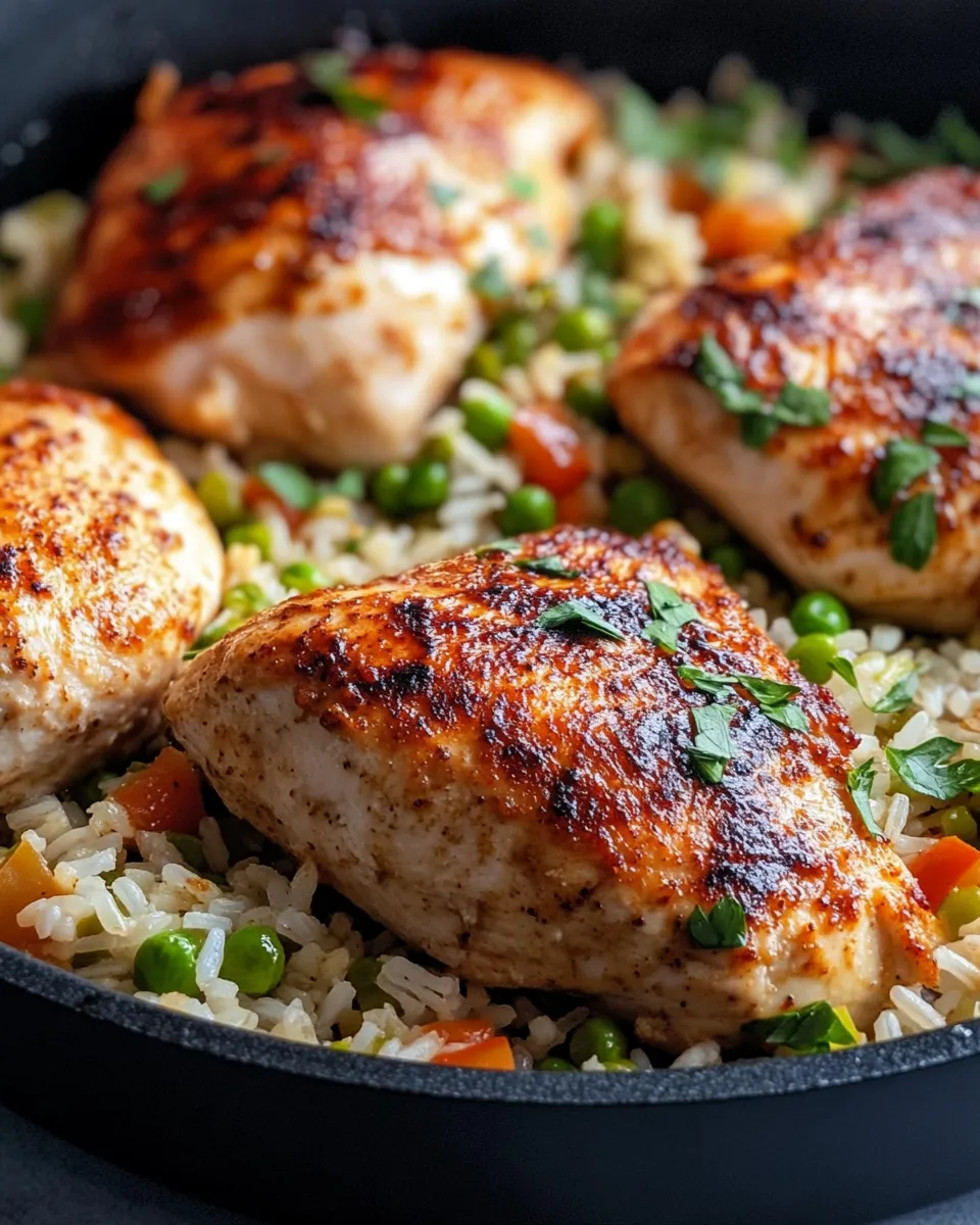 Homemade Smoky Paprika Chicken and Rice Bake photo