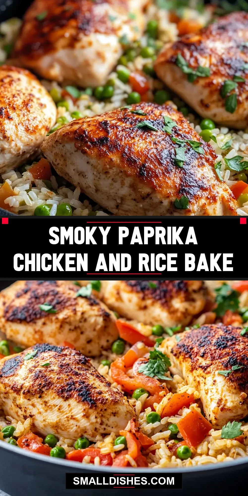 Easy Smoky Paprika Chicken And Rice Bake Recipe