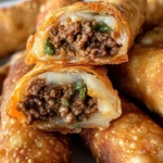 Homemade Philly Cheesesteak Eggrolls recipe photo
