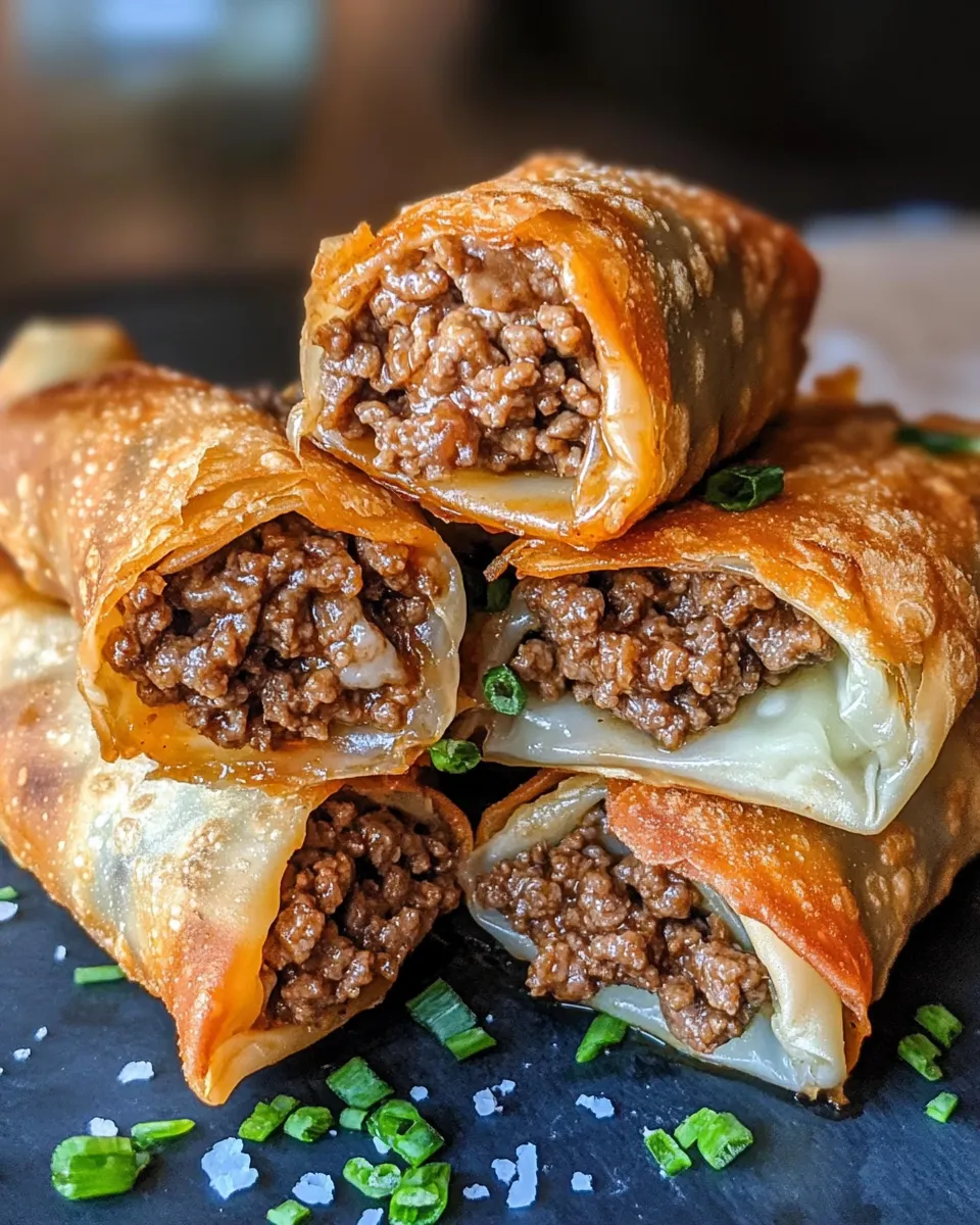Classic Philly Cheesesteak Eggrolls dish photo