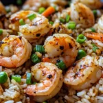 Homemade Sweet Chili Garlic Shrimp Fried Rice photo