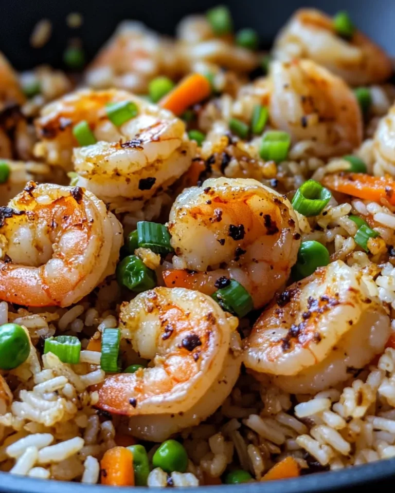 Homemade Sweet Chili Garlic Shrimp Fried Rice photo