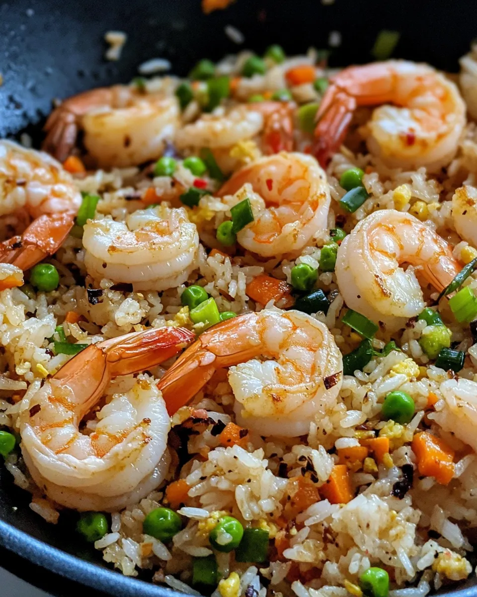 Easy Sweet Chili Garlic Shrimp Fried Rice recipe photo