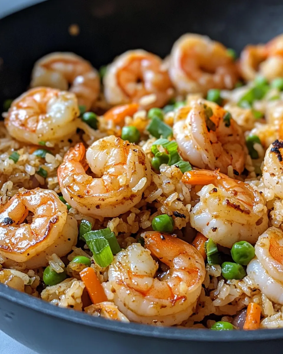 Delicious Sweet Chili Garlic Shrimp Fried Rice dish photo