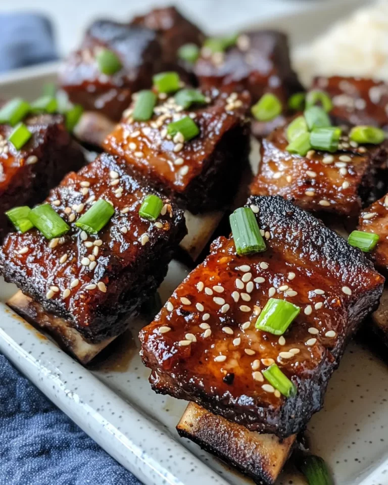 Homemade Sweet Soy Garlic Sticky Ribs-Style Beef Short Bites photo