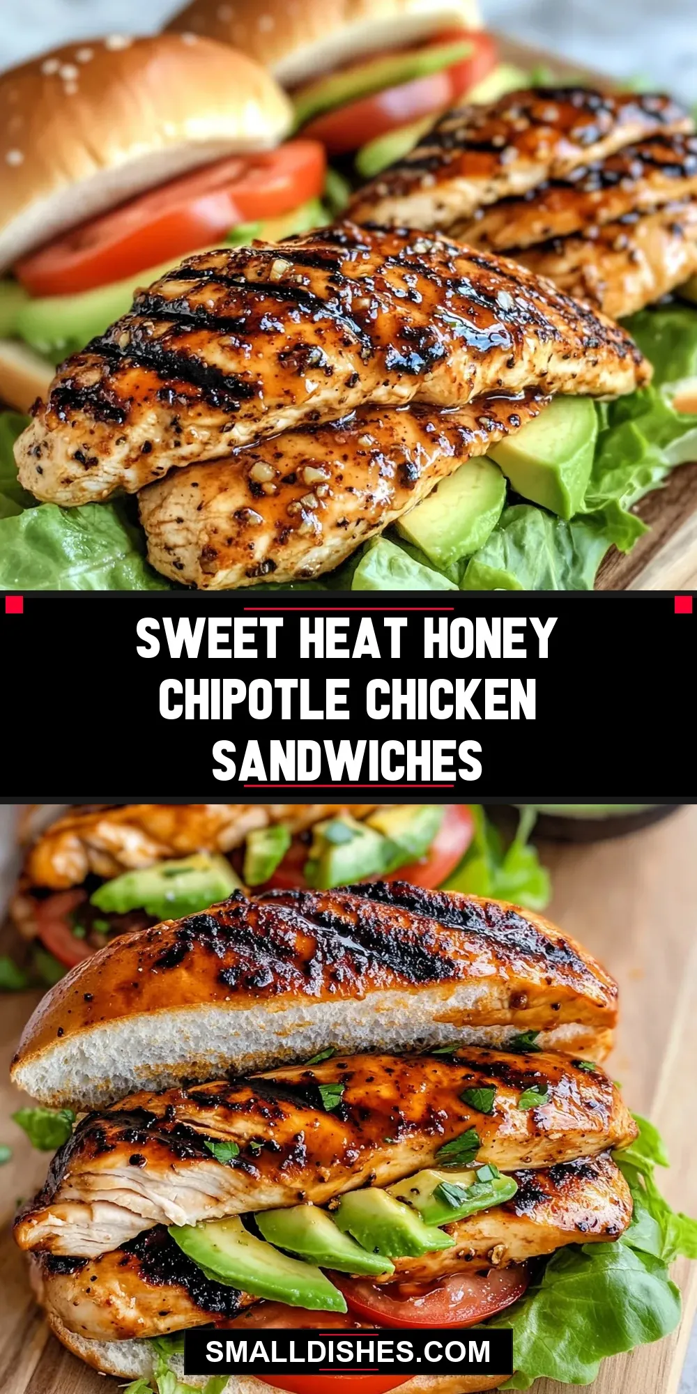 The Best Sweet Heat Honey Chipotle Chicken Sandwiches Ever