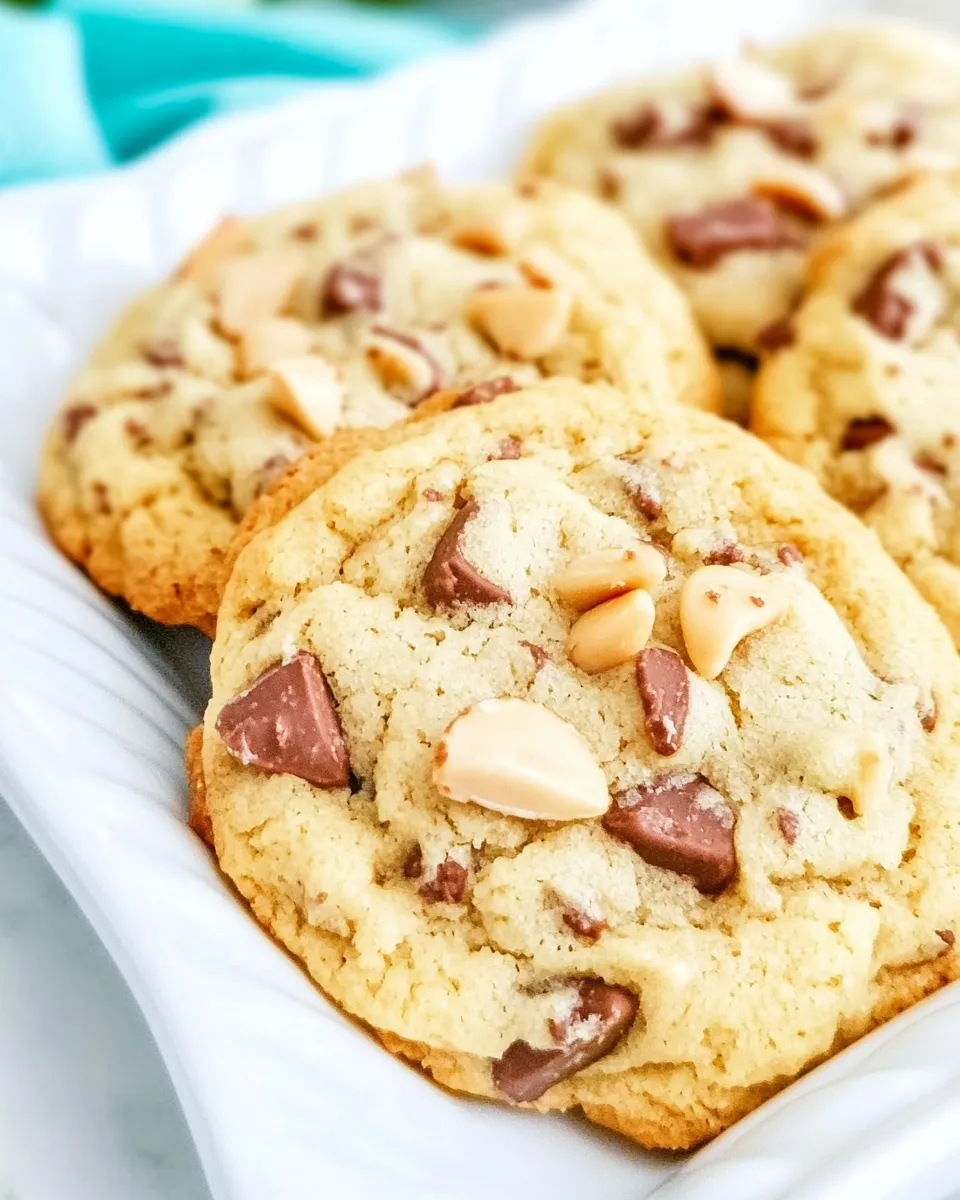 Easy Almond Joy Pudding Cookies recipe photo