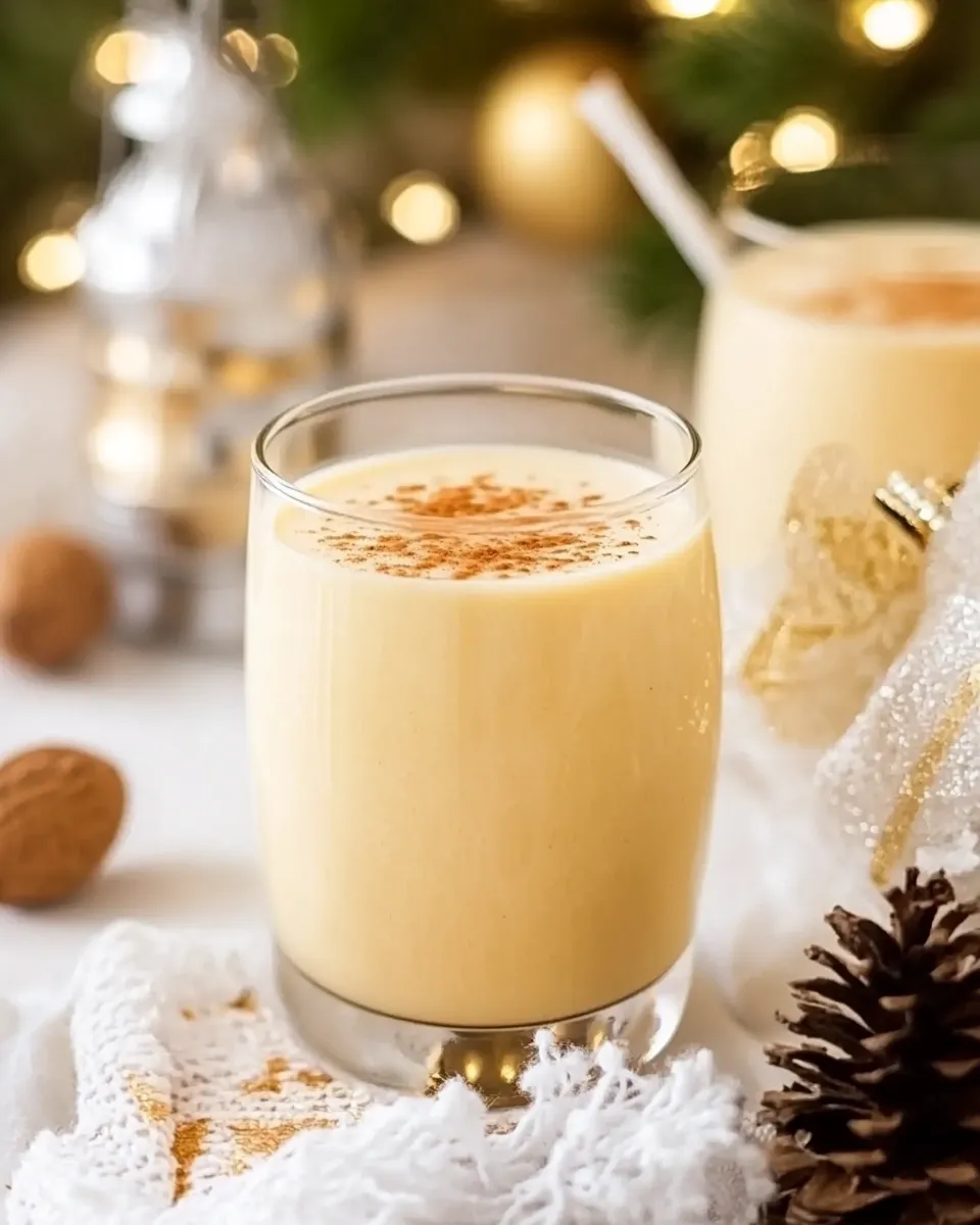 Classic Almond Milk Eggnog image