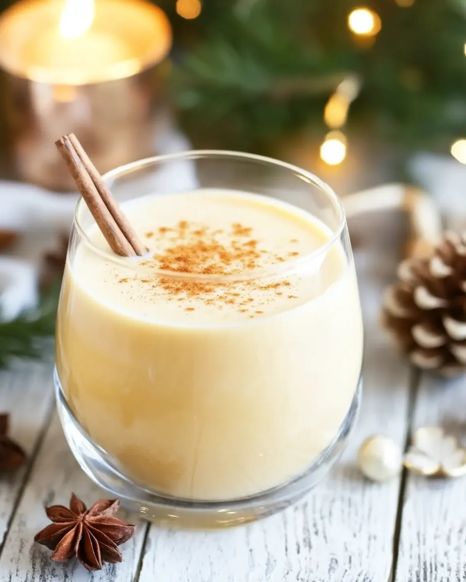 Easy Almond Milk Eggnog recipe photo