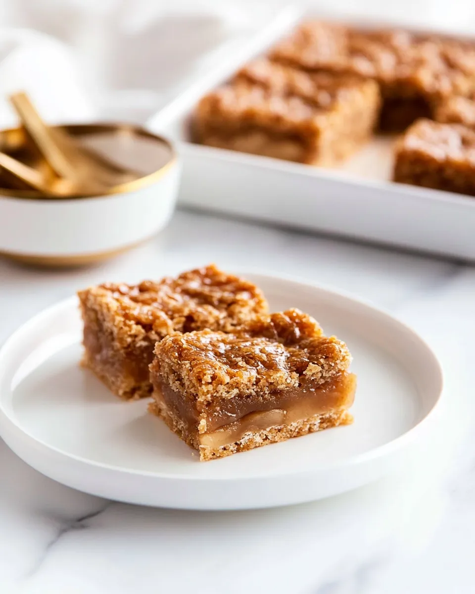 Easy Apple Bars dish photo