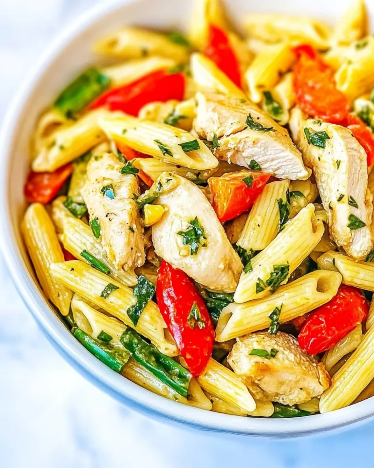 Homemade Asiago Chicken and Pasta photo