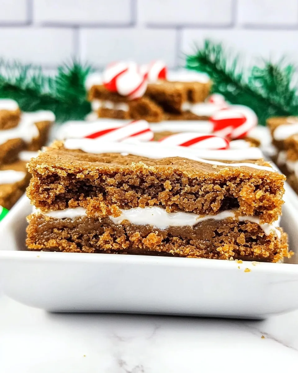 Classic BEST Gingerbread Cookie Bars image