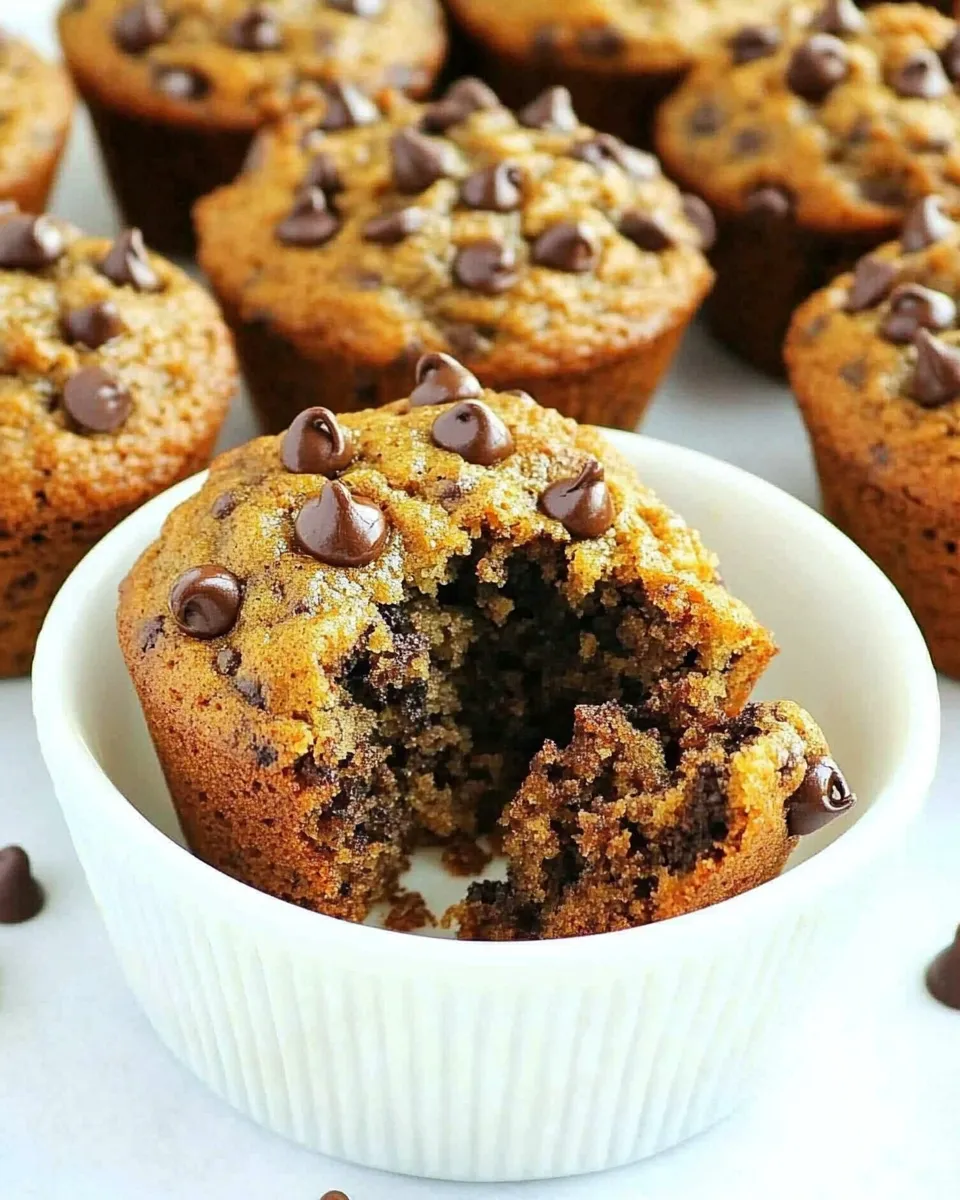 Classic Banana Chocolate Chip Muffins image