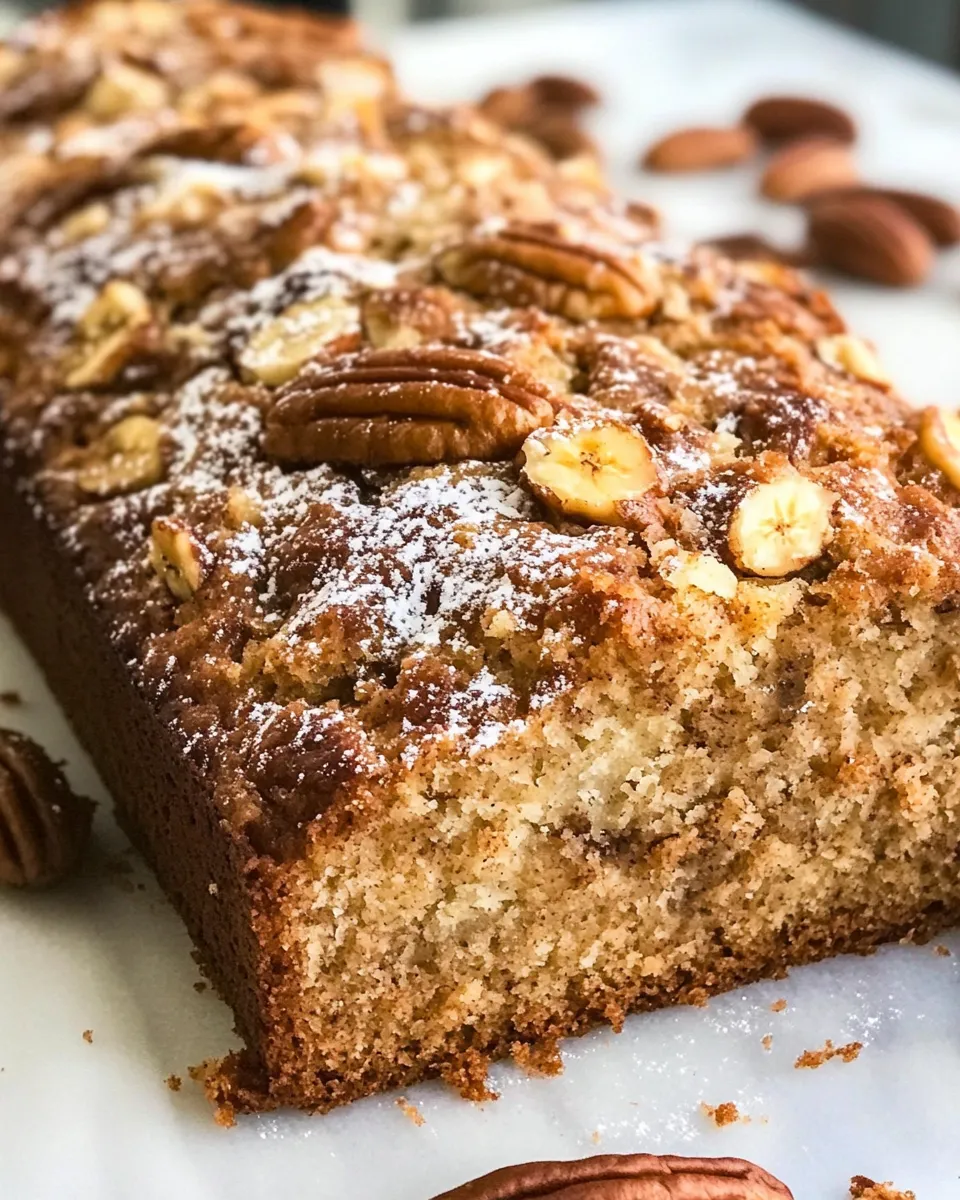 Easy Banana Pecan Bread recipe photo