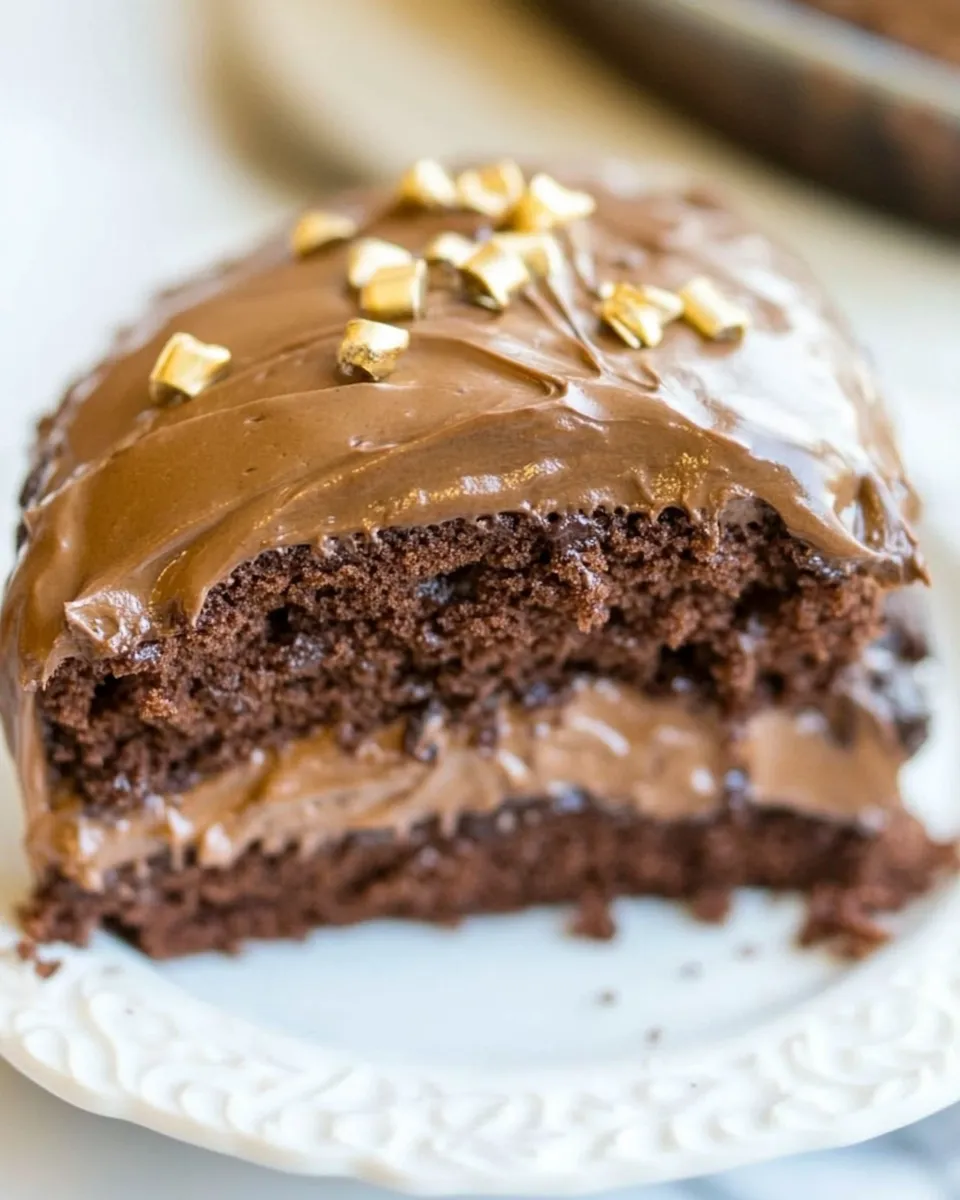 Delicious Better-Than-Anything Chocolate Cake image