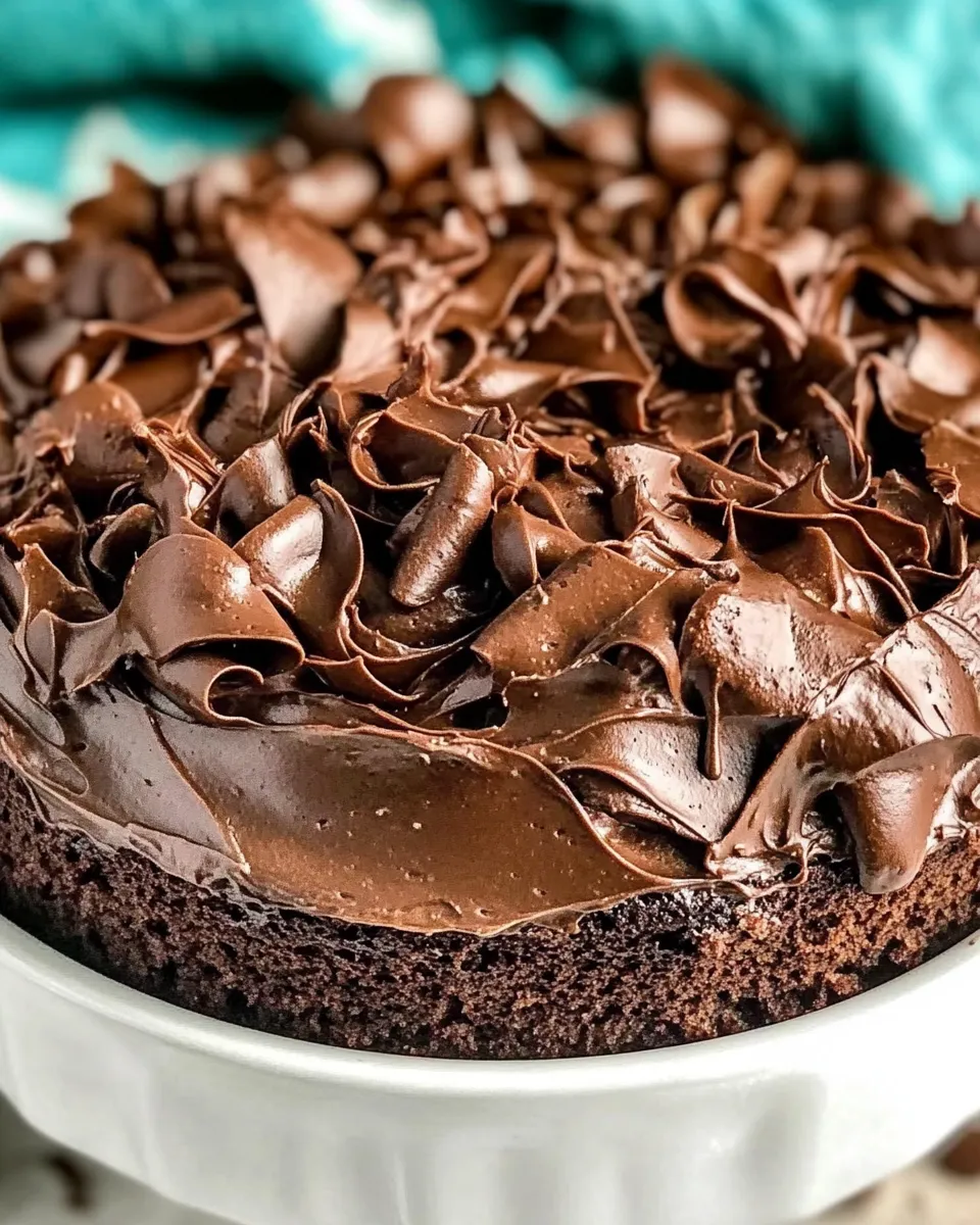 Homemade Chocolate Butter Cake photo