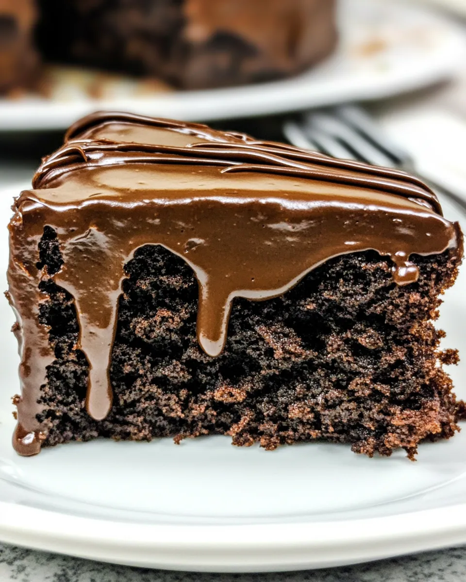 Classic Chocolate Butter Cake image