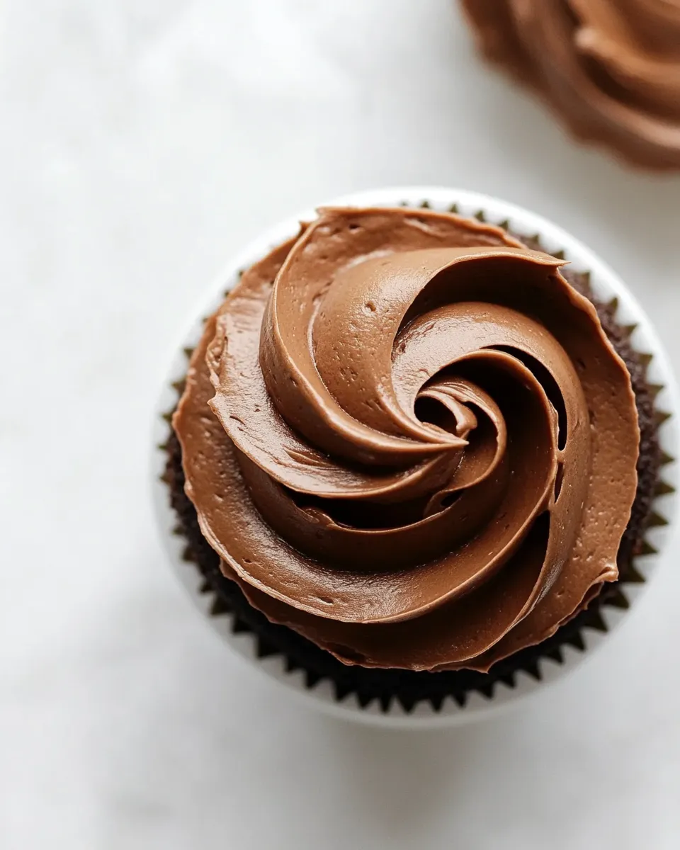 Classic Chocolate Buttercream Frosting image