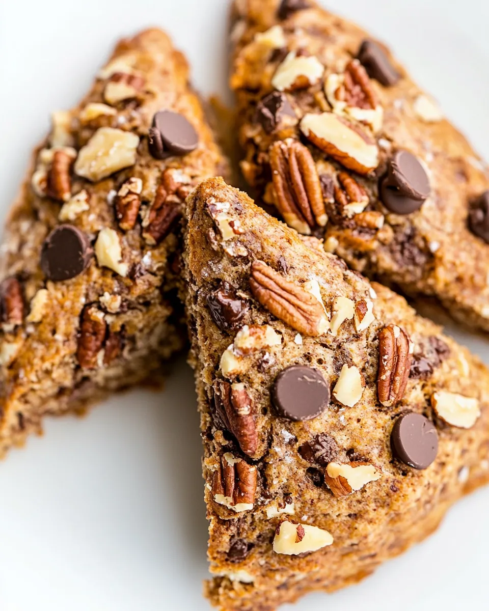 Easy Chocolate Chip Pecan Scones recipe photo