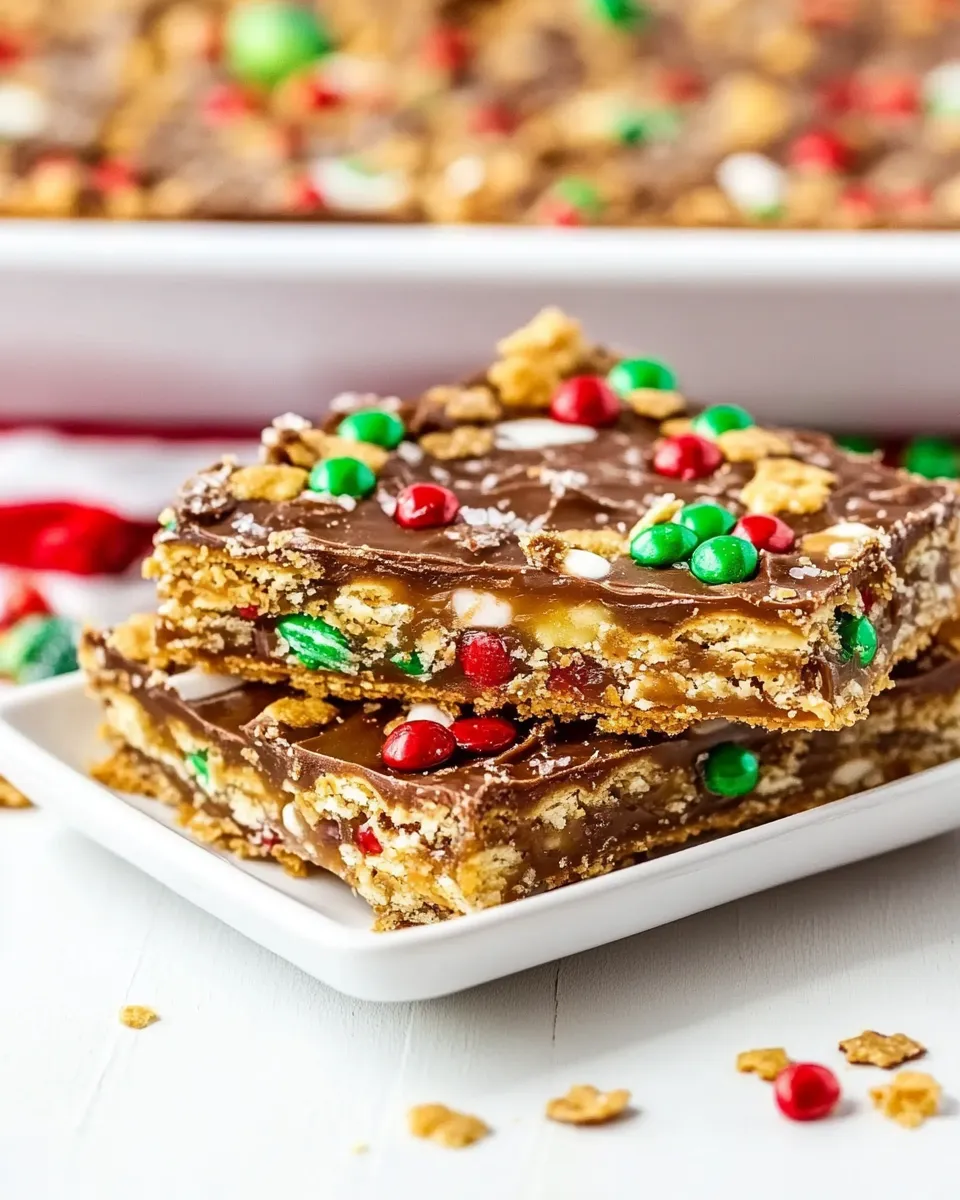 Easy Christmas Crack Recipe shot