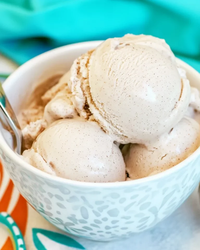 Homemade Cinnamon Vanilla Bean Ice Cream photo
