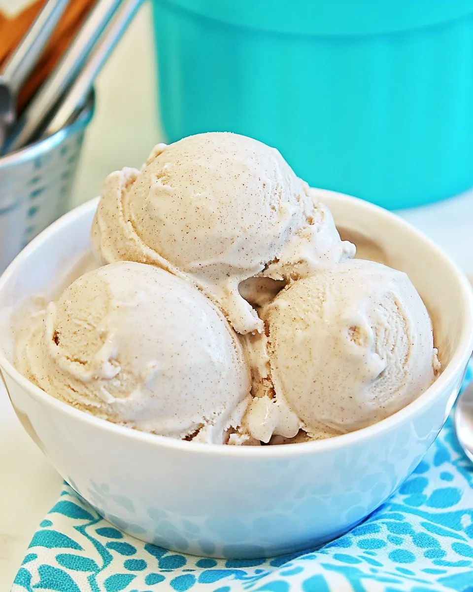 Classic Cinnamon Vanilla Bean Ice Cream image