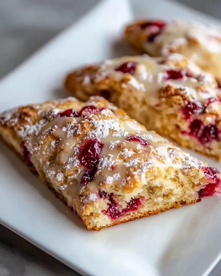 Homemade Cranberry Orange Scones (Bakery-Style) recipe photo