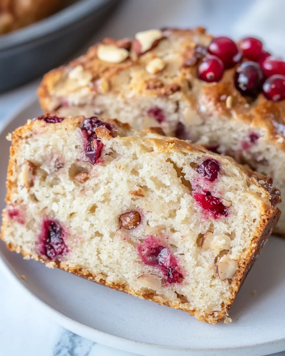 Easy Cranberry Walnut Bread recipe photo