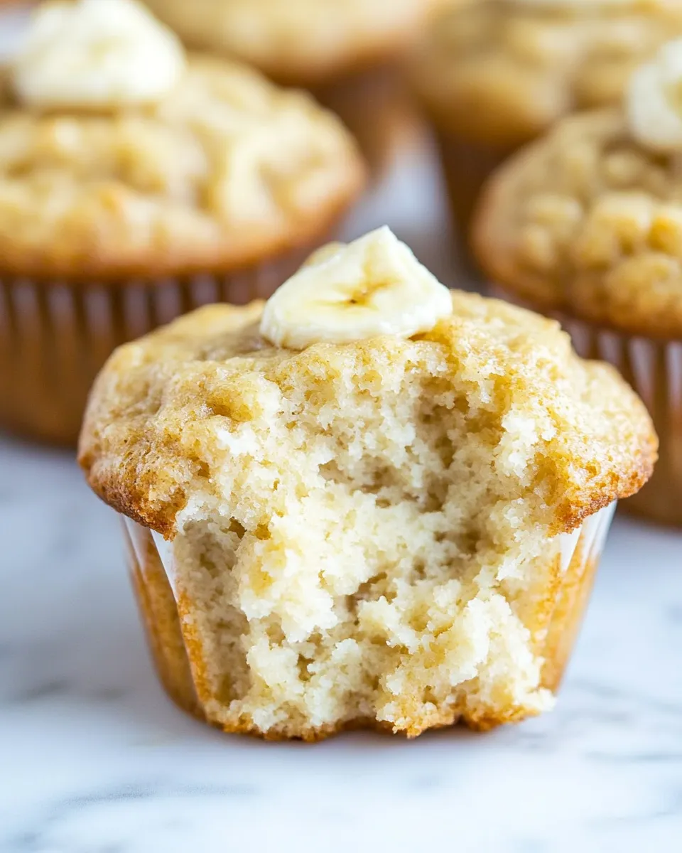 Classic Cream Cheese Banana Muffins image
