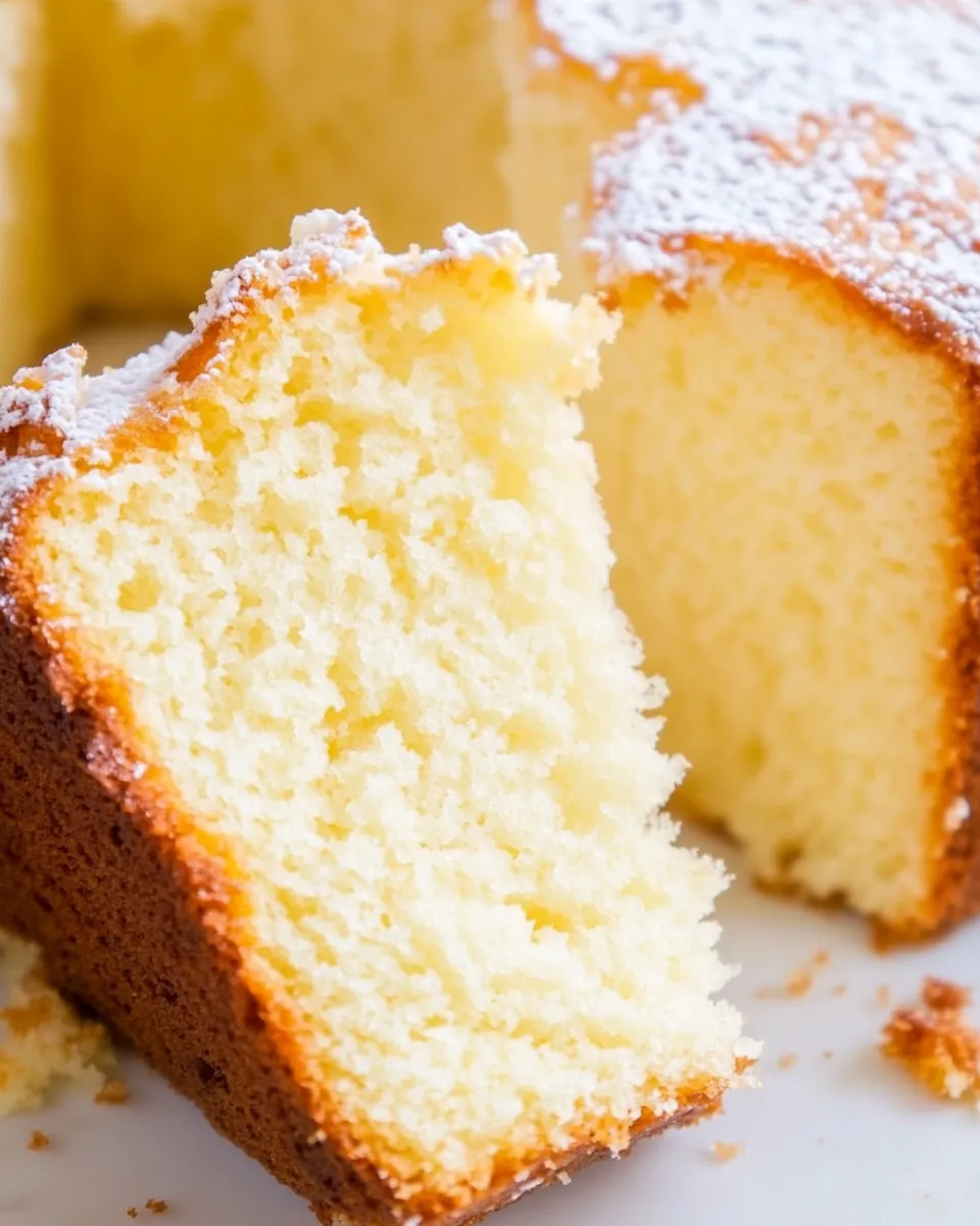 Homemade Cream Cheese Pound Cake photo