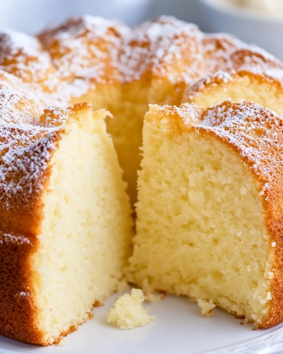 Classic Cream Cheese Pound Cake image