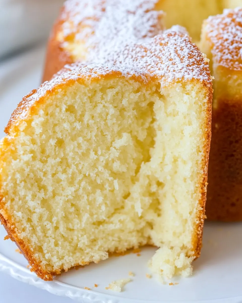 Easy Cream Cheese Pound Cake recipe photo