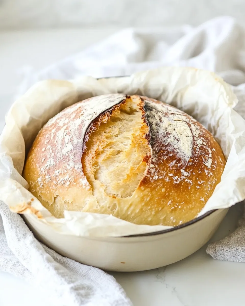 Classic Dutch Oven Bread recipe photo