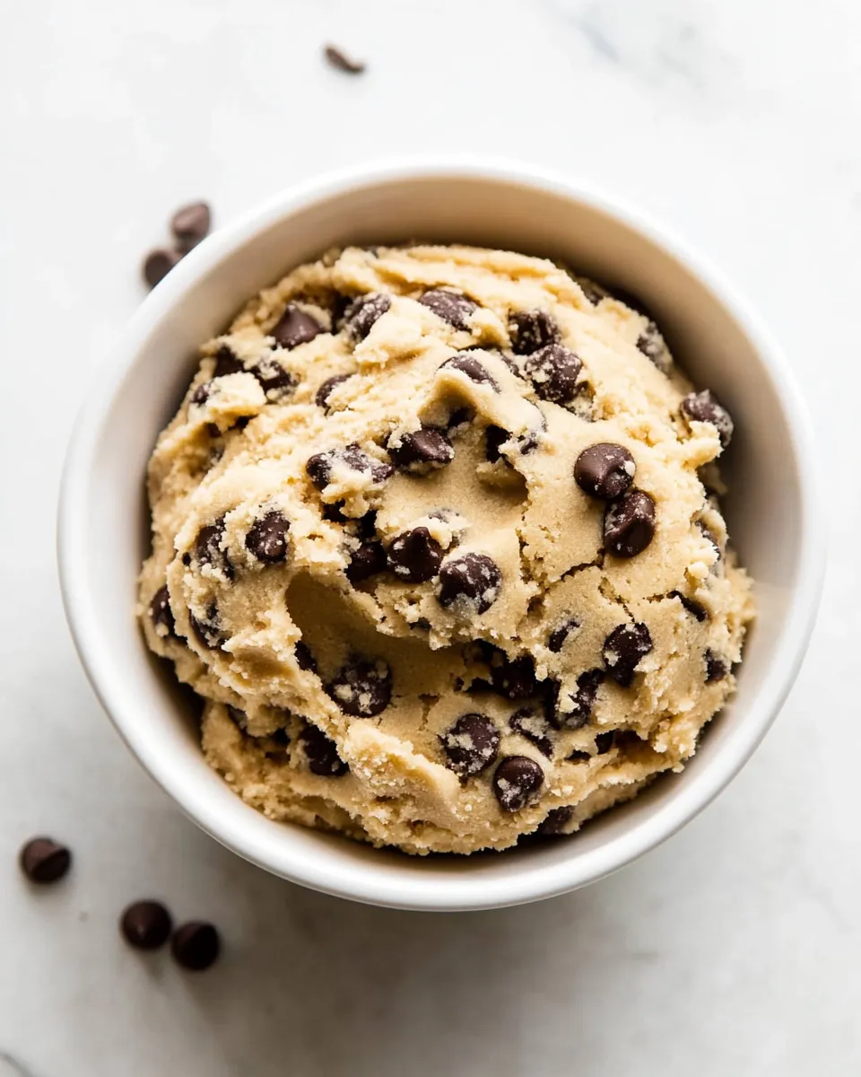 Homemade Edible Cookie Dough Recipe photo