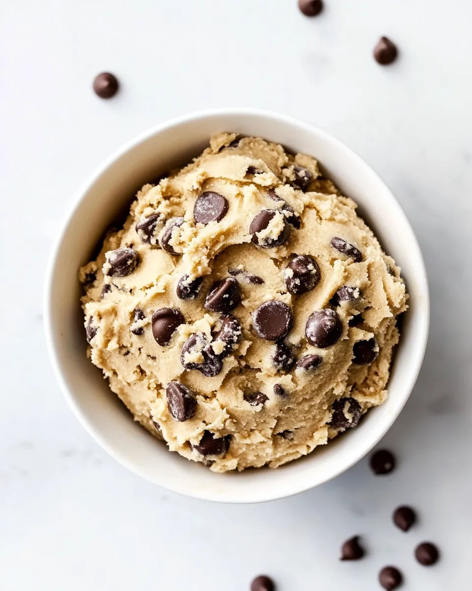 Delicious Edible Cookie Dough Recipe dish photo