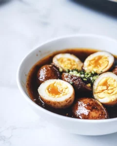 Homemade Filipino Adobo Eggs photo