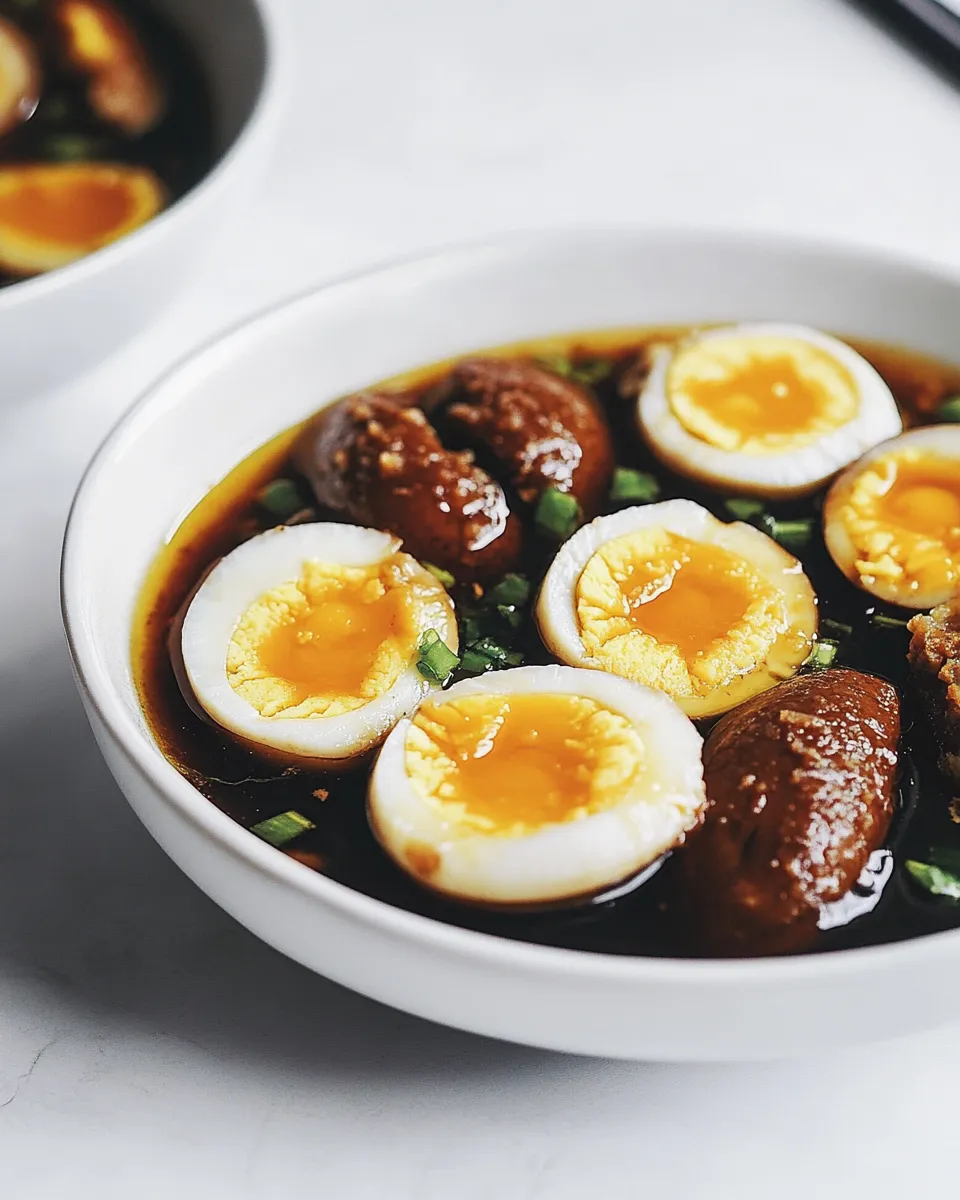 Classic Filipino Adobo Eggs image
