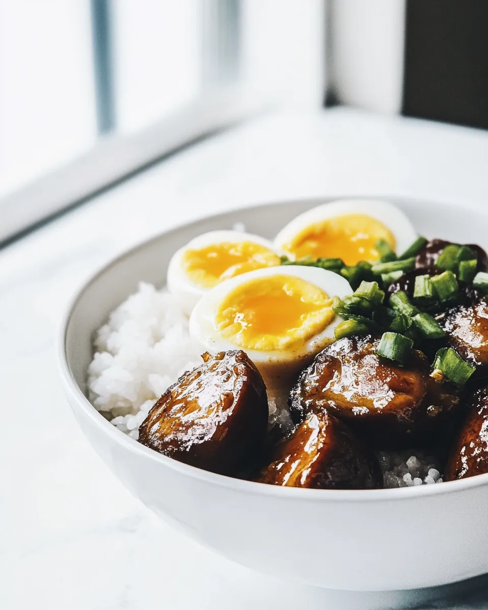 Easy Filipino Adobo Eggs recipe photo
