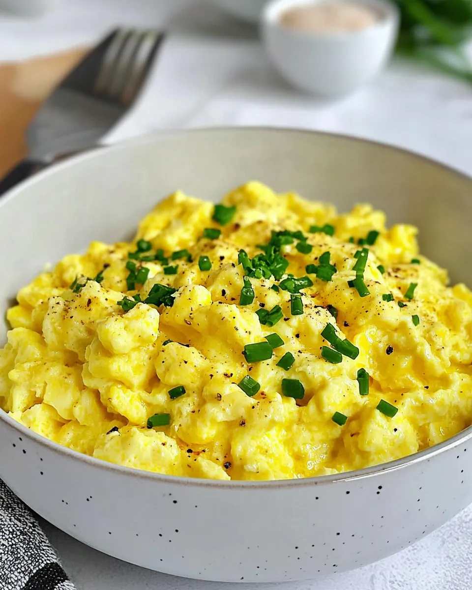 Easy Gordon Ramsay Scrambled Eggs recipe photo