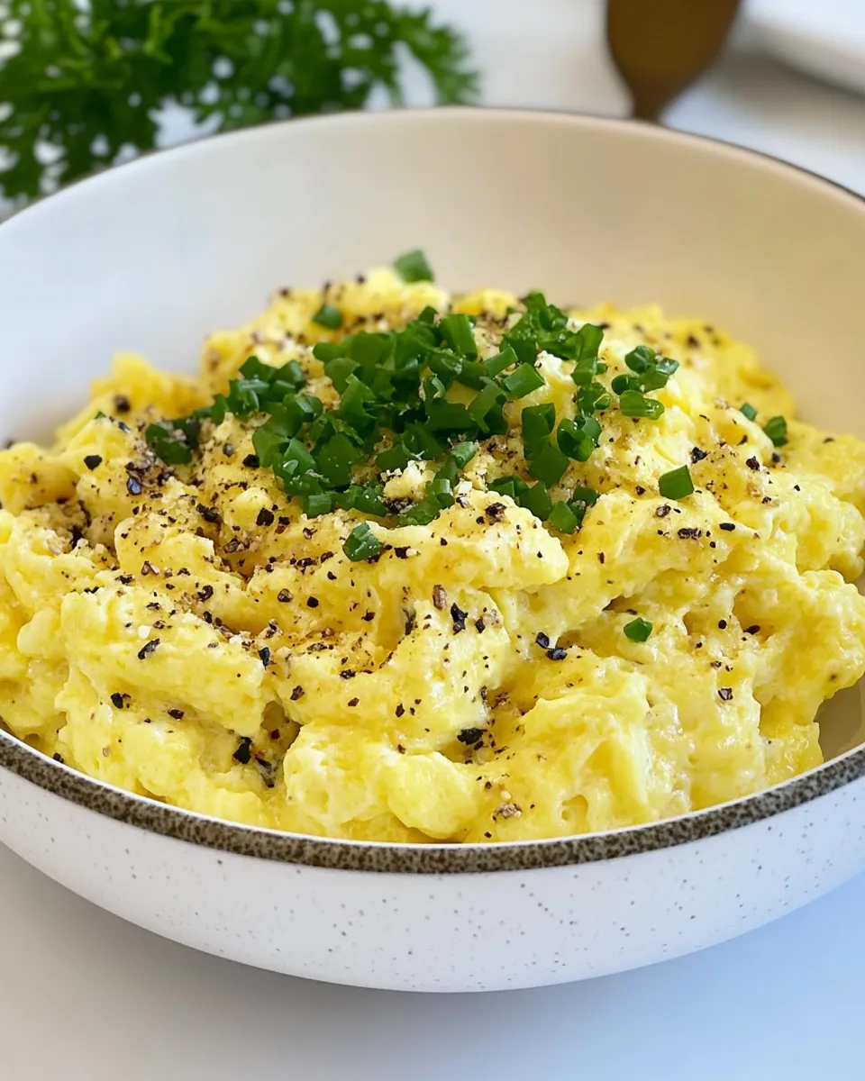 Delicious Gordon Ramsay Scrambled Eggs shot