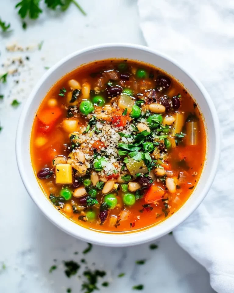Homemade Healthy Minestrone Soup photo