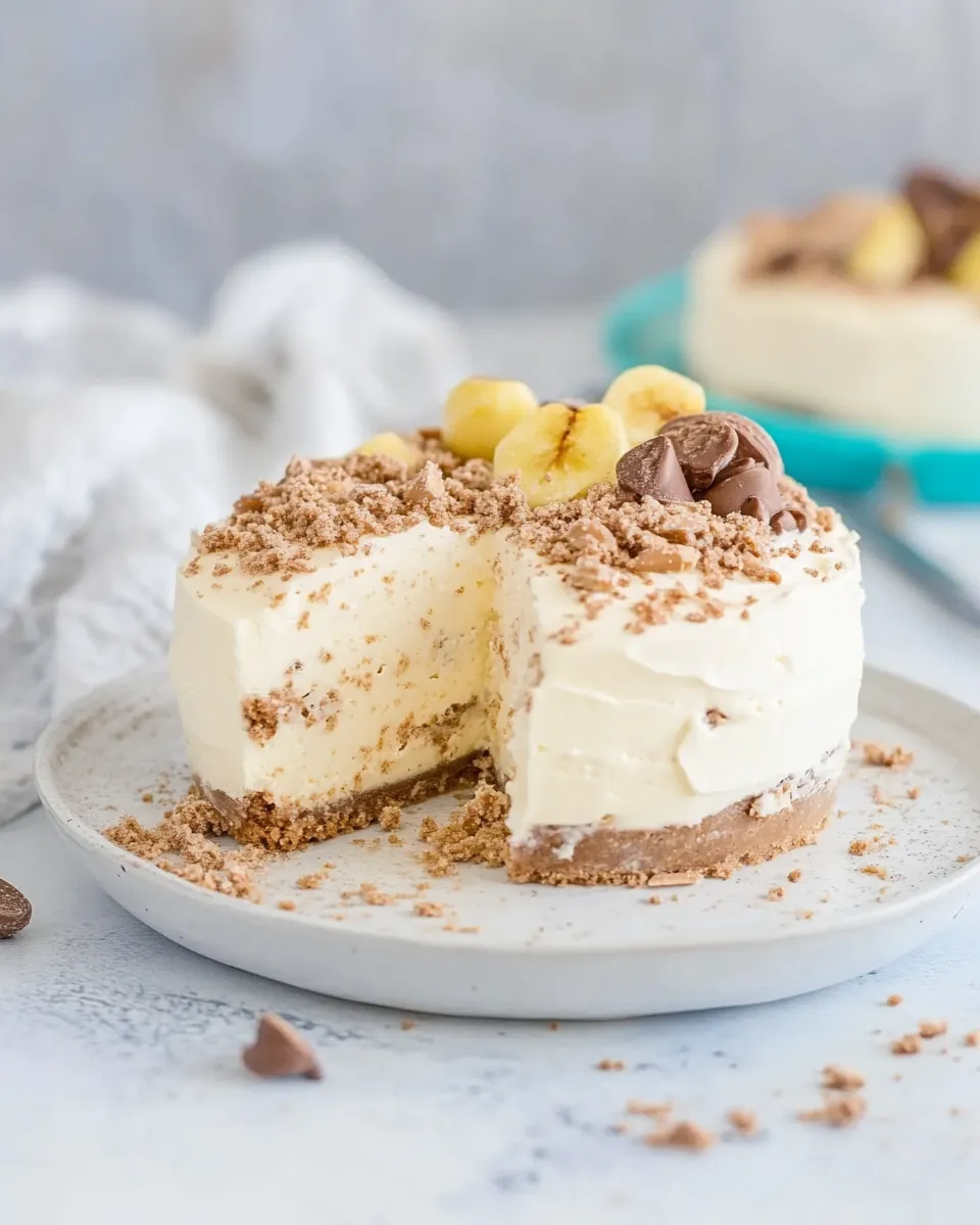 Delicious Malted Mousse Cake shot