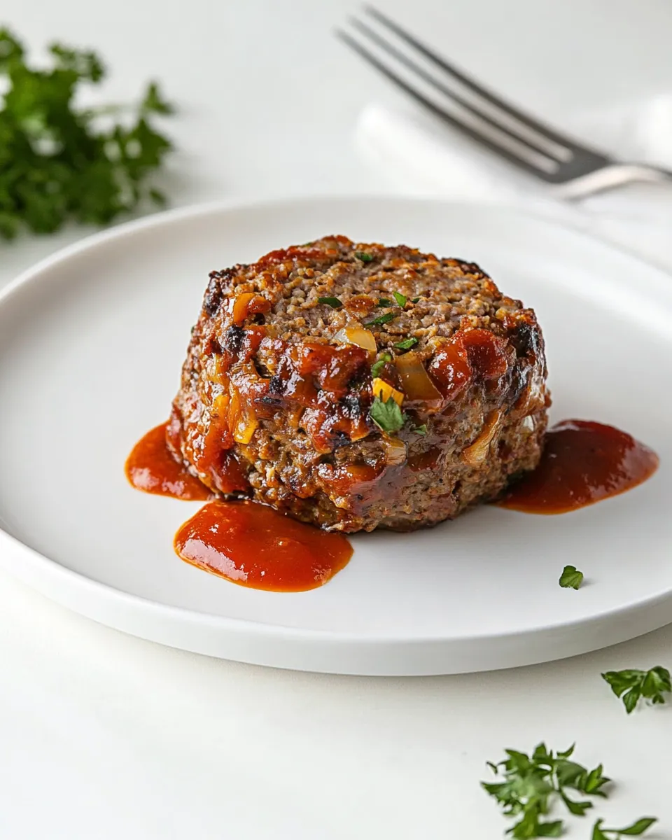 Easy Mini Meatloaf Recipe shot
