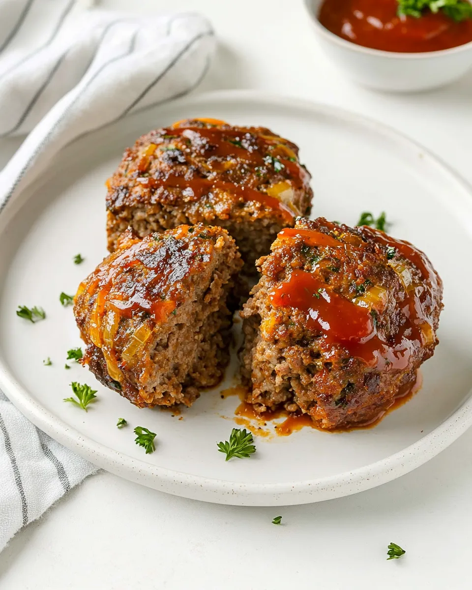 Delicious Mini Meatloaf Recipe dish photo