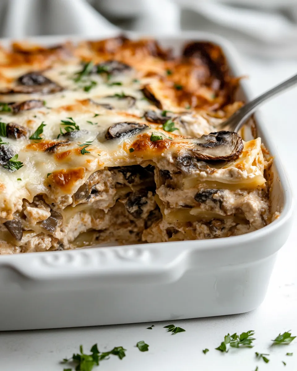Classic Mushroom Lasagna image